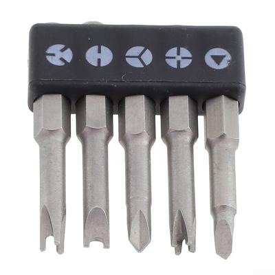 Screwdriver Bits 5pcs Set Four Points Inner Cross Screwdriver