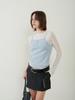 From Wear Point Belt Mini Skirt Black