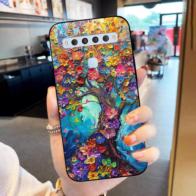 For TCL 10L Case T770H T770B Back Cover For TCL 10 Lite Case Coque Shockproof Soft TPU Silicone Phone Case 10 L 10Lite Fundas