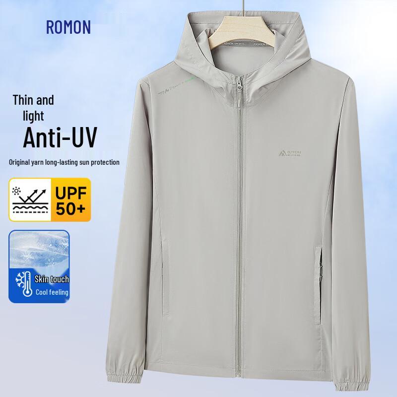 

Men s UPF50+ Ice Silk Quick-Dry Sun Protection Jacket 4XL