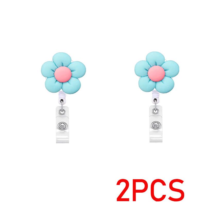 Badge Reel Badge Roulette Holder Retractable Id Pendant Id Holder Retractable Portagafetes Medical Badge HZ02
