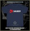 Neues T-Shirt Sauber Motorsport Logo Herren T-Shirt American Dotees T-Shirt