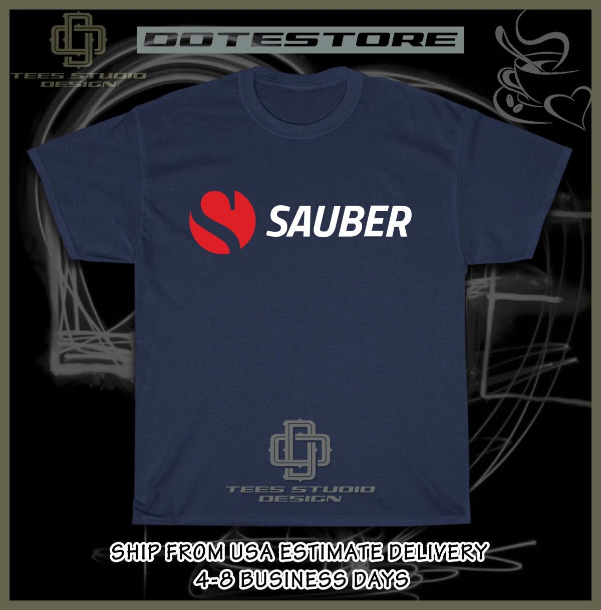 New Tee Shirt Sauber Motorsport Logo Men s T-Shirt American Dotees T-Shirt XXXXL