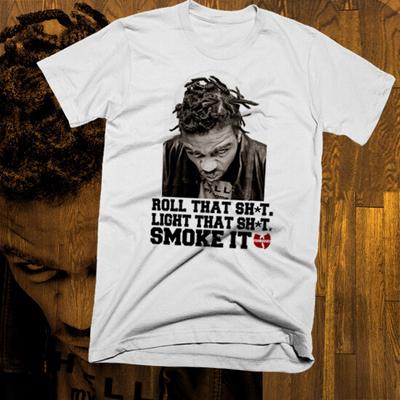 T-shirt Hip Hop Street Hustle NY Brooklyn Années 90 Rap New York t-shirt blanc S-2XL