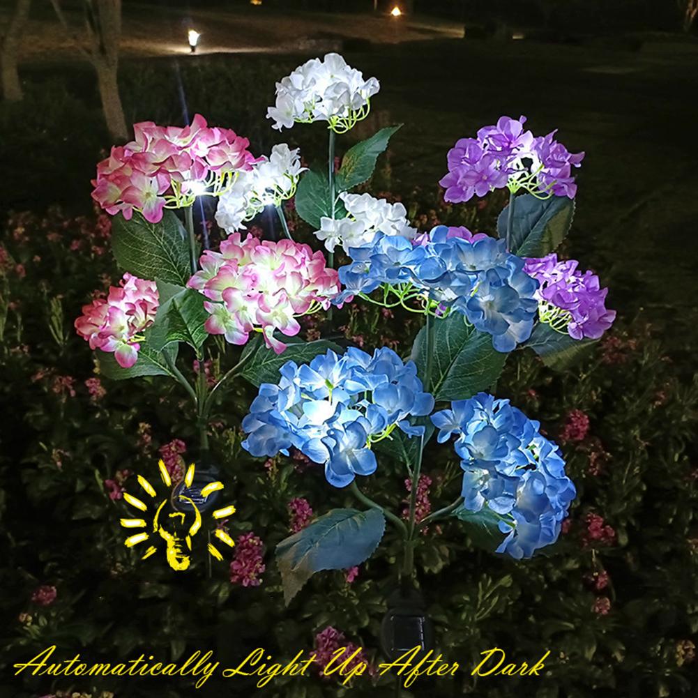 Solar Garden Decorative Lights,Solar Powered Outdoor Pathway Light,Yard Decorations Outdoor,Waterproof Landscape Flower Lighting