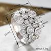 Cao Shi Irregular Star Zircon Women's Luxury Ring
