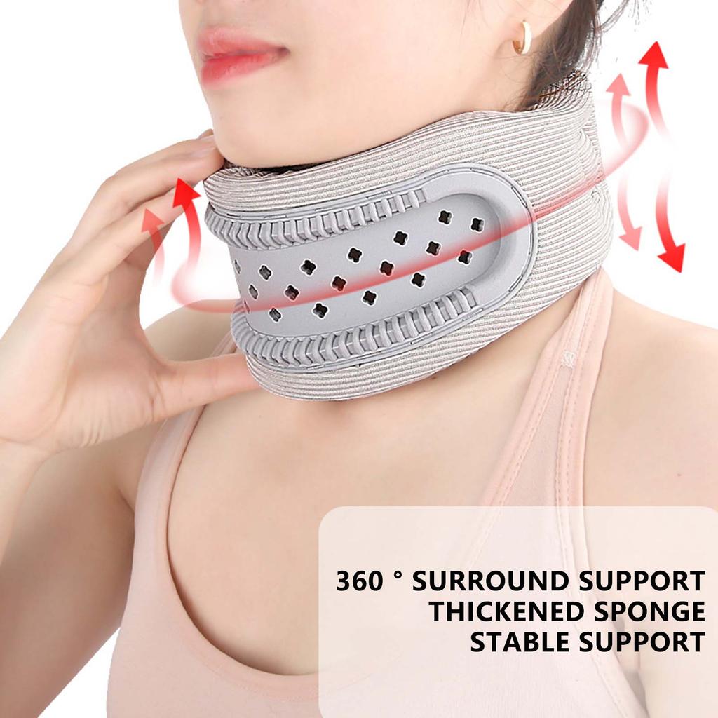 Breathable Sponge Collar Neck Brace Soft Foam Neck Protectors Relief Neck Pain Support Cervical Collar Cervical Fixation Sheath