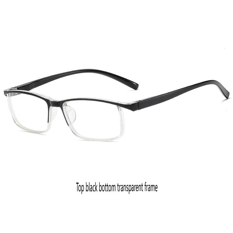 

Очки для близорукости Мужские Бизнес Полуободковые Коррекционные Очки Ультралегкие и Удобные Анти-синий свет Рецептурные очки -1.0 +600