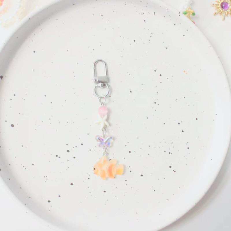 Adorable Ocean Animal Keychain Pendant for Bags and Jewelry