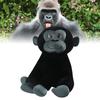 Adorable Plush Gorilla Toy With Soft Short Velvet Fabric Perfect For Kids Birthday Gift