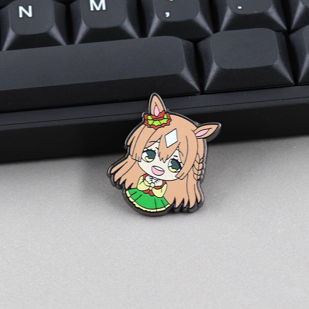 Creative Cartoon Game Character Brooch - Anime Badge for Backpack & Clothing - Stylish Gift for Friends