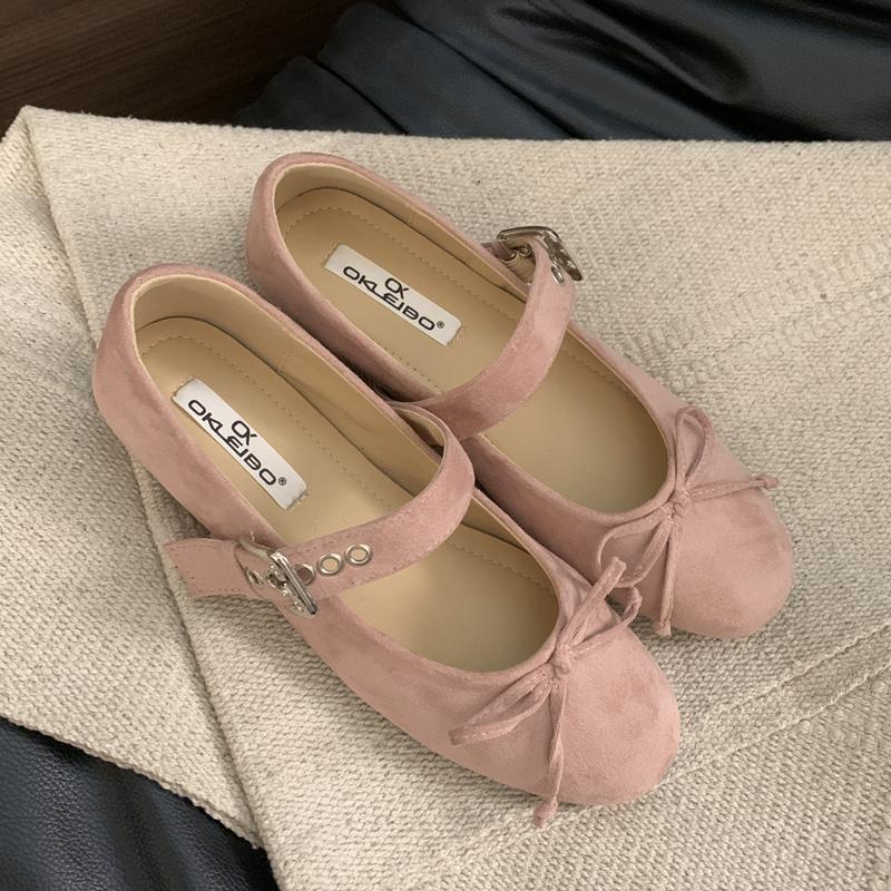 Fashion SUOJIALUN 2025 New Brand Women Flat Shoes Fashion Round Toe Ladies Elegant Ladies Mary Jane Shoes Soft Flat Heel Dress Boat Shoe