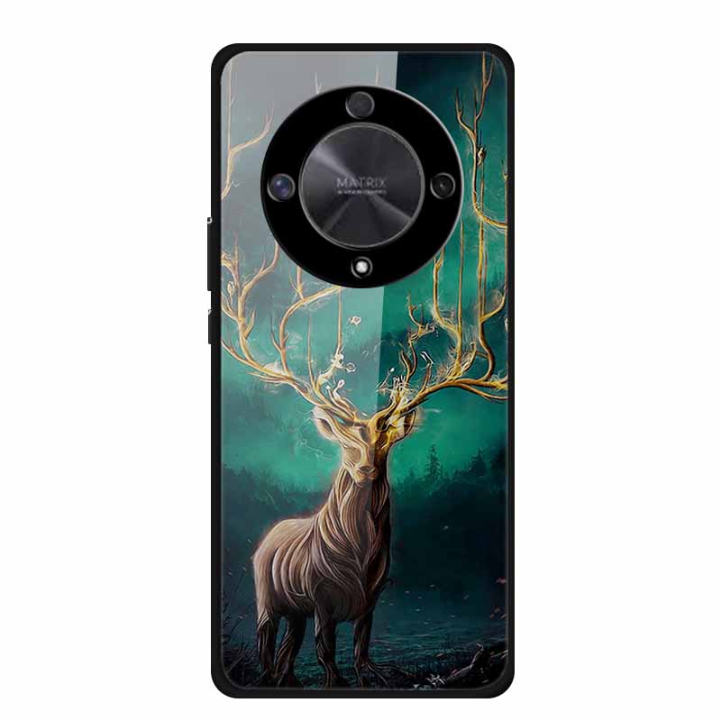 For Honor X9B Case X9A 5G Luxury Tempered Glass Hard Back Cover for Honor X9A 5G Phone Cases Fundas Honor x 9B X9 B 5G X 9A X9 A