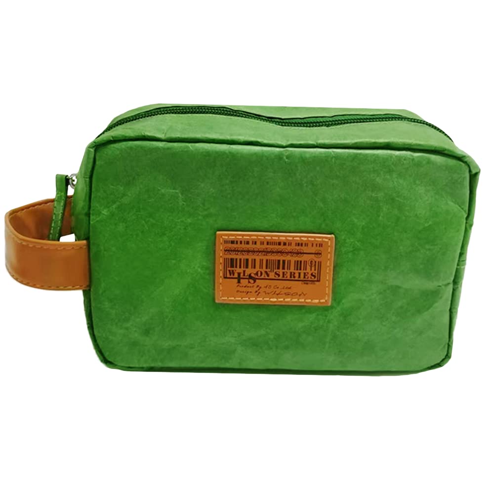 I.S. WILSON SERIES Tyvek Box Pouch Green ITVK-2-GN