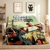 Gta V Cover Flannel Blanket Throw Blanket Soft Warm Sofa Bed Camping Home Decor Unique Christmas Gift C9211796