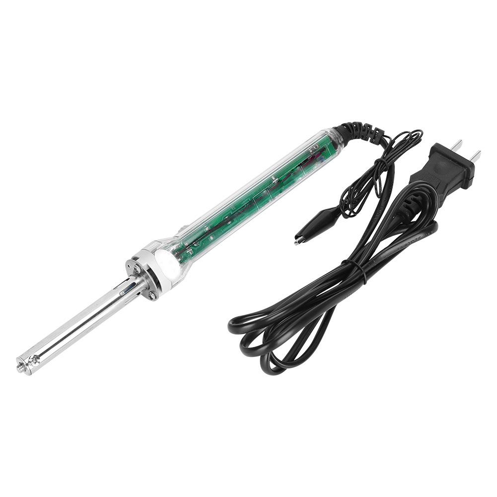 

Штамповочный инструмент портативный кожаный аксессуар прозрачная ручка 60 Вт для фланели