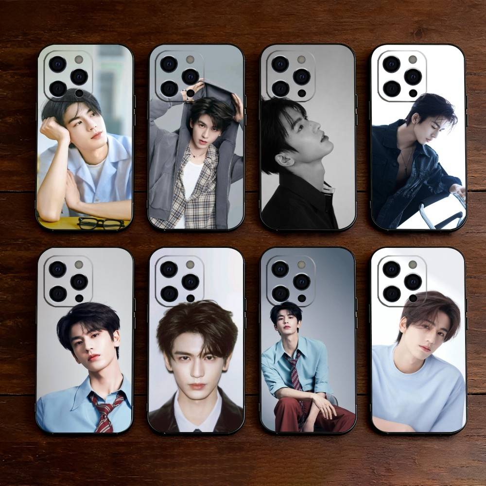 Handsome Krien Zhang L-Linghe Phone Case For iPhone 17,16,15,14,13,12,11 Plus,Pro Max,XS,Soft Silicone Black Cover
