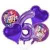 Kpop Demon Hunters Children Birthday Party Decoration Ball Number Digit 1-10 Balloon Set Baby Shower Supplies Gift Toy s Round Sensory Compression