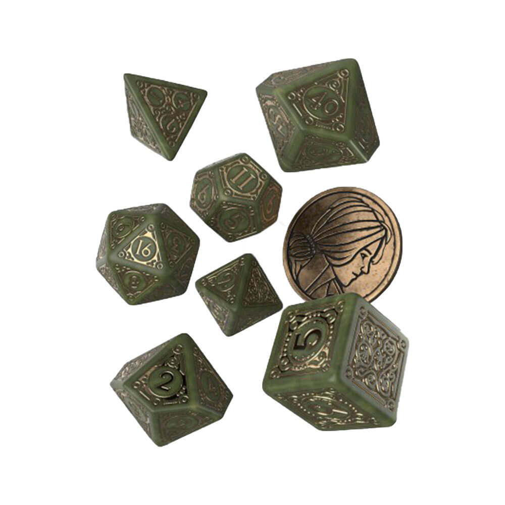 Witcher Triss Dice Set (14th of Hill)