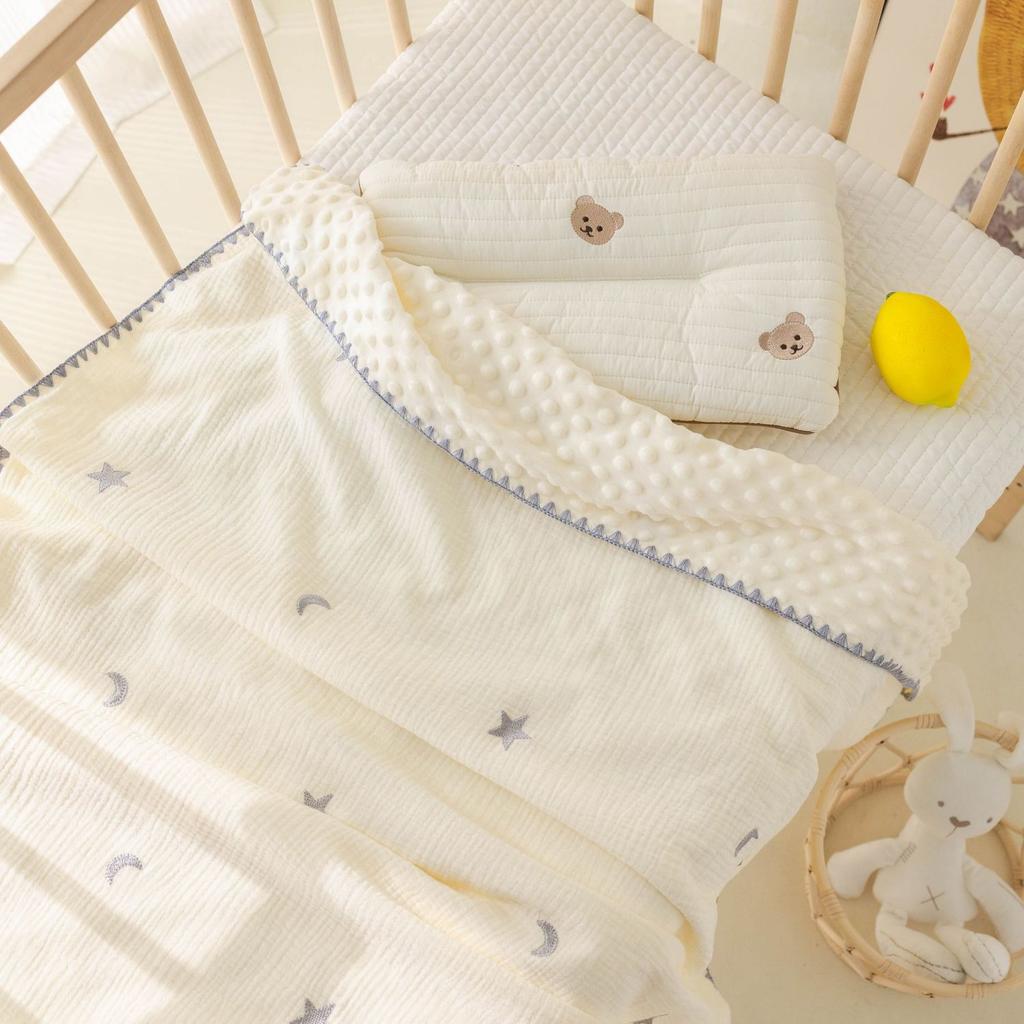 Kids Infant Sleeping Small Quilt Thin Summer Pure Cotton Cover Baby Air-Conditioning Newborn Throw
