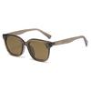 [Customized] European and American fashion box polarized sunglasses women's personality trend outdoor street photography sunglasses women