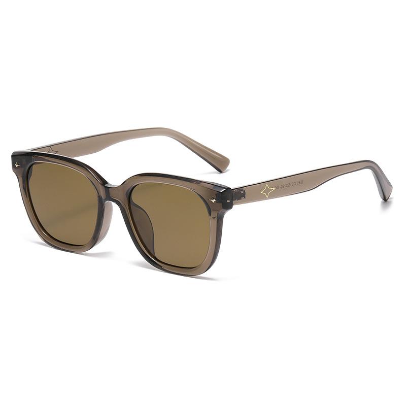 [Customized] European and American fashion box polarized sunglasses women's personality trend outdoor street photography sunglasses women