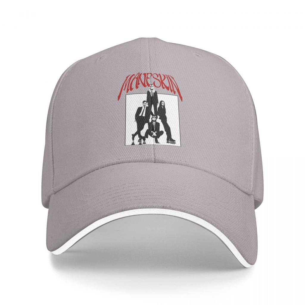 Baseball Caps Rock Band Maneskin Tour Gifts Casquette Men Women Sport Summer Caps