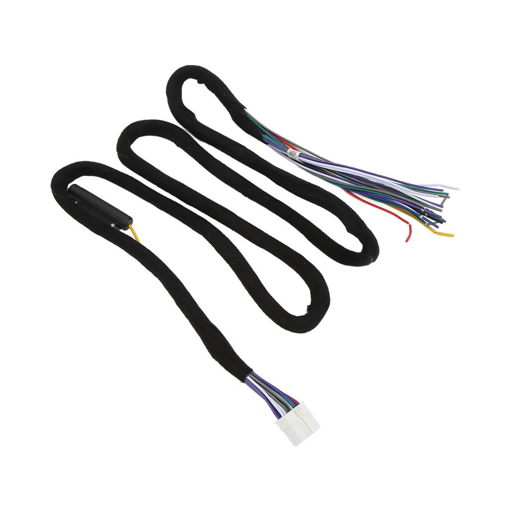 DSP Amplifier Wiring Harness 12V 15A Universal Stable Data Transmission HIFI Radio Plug for Cars