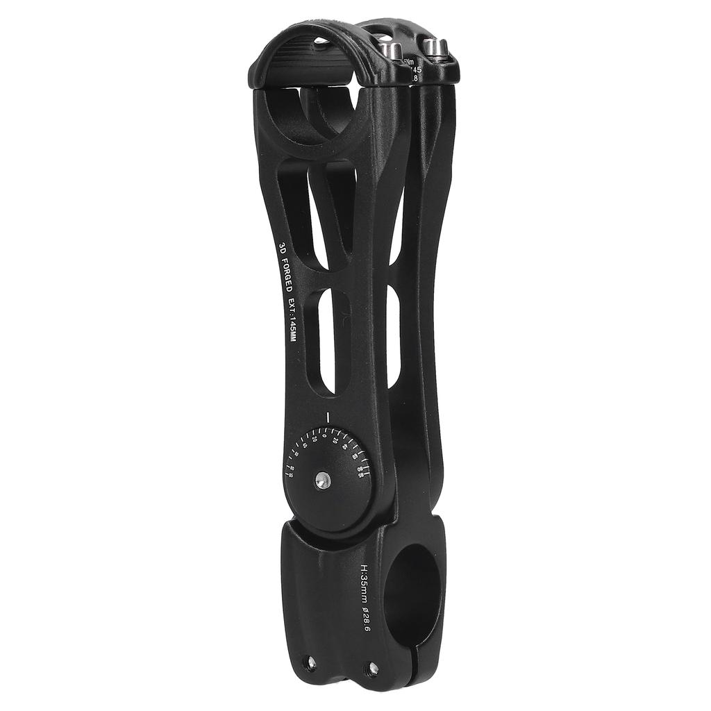 Mountain Bike Aluminum Alloy Stem Bicycle Angle Adjustable Handlebar Stem 31.8x145mm