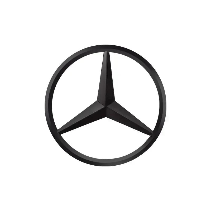Autocollant de Voiture Pour Mercedes Benz 1 pièce 52mm 57mm Autocollant Emblème Insigne de Volant de Voiture Auto-Styling Pour Mercedes Benz A B C E S cl