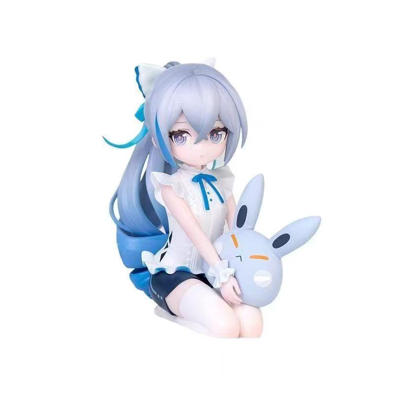 Anime Figure Anime-Style Cute Girl 10 Cm Chibi Version Of Elysia Bronya Figurine Pvc Model Toys Adult Collection Statue Gifts