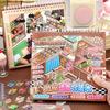Shop Scene Sticker Book 10 Scenes 33 Sheets Miniature Scene Sticker Scenery Stickers  Children Toy