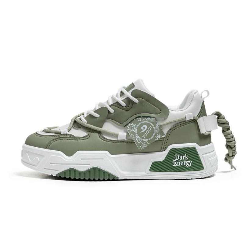 

Men s shoes new summer lace-up platform shoes fashion niche board shoes personalized leisure sports youth tide shoes 2025 44