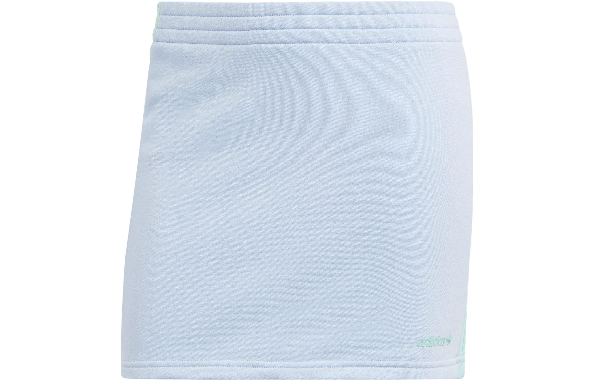 Adidas Originals Casual Short Skirts Women s Light Pink Blue IT8166 XS