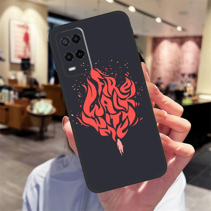 Fire Walk With Me Twin Peaks Case For Oppo A94 A74 A54 A18 A38 A58 A78 A98 A40 A60 A80 A16 A76 A96 A15 A17 A77 A57S Cover