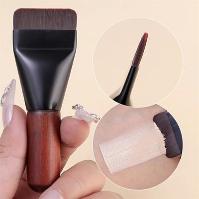 Ultra-Thin Foundation Brush Suitable for All Skin Types - & Korean Beauty Series Flat Base, Seamless Blending Liquid/Cream Foundation,