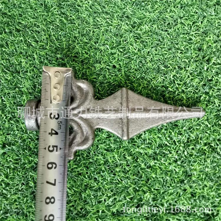 Wrought Iron Fence Post Tops and Spearhead Accessories