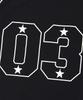 YOUHEE Youhee Football Jersey T-Shirt Black