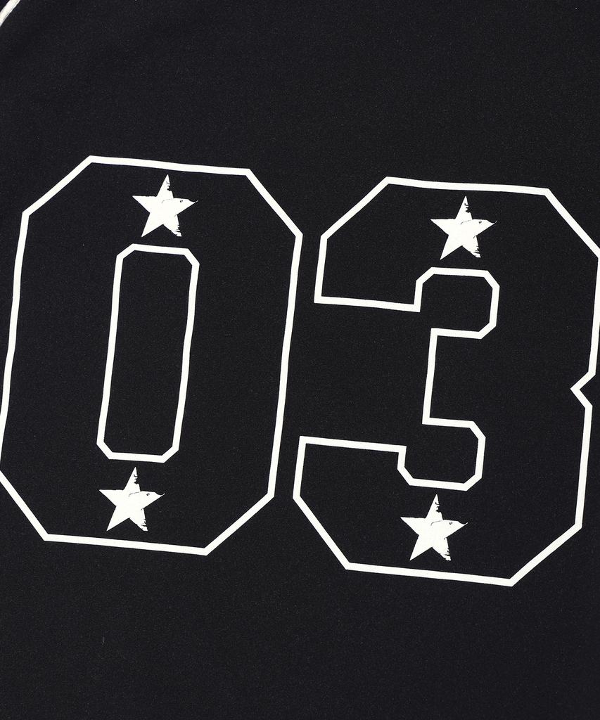 YOUHEE Youhee Football Jersey T-Shirt Black