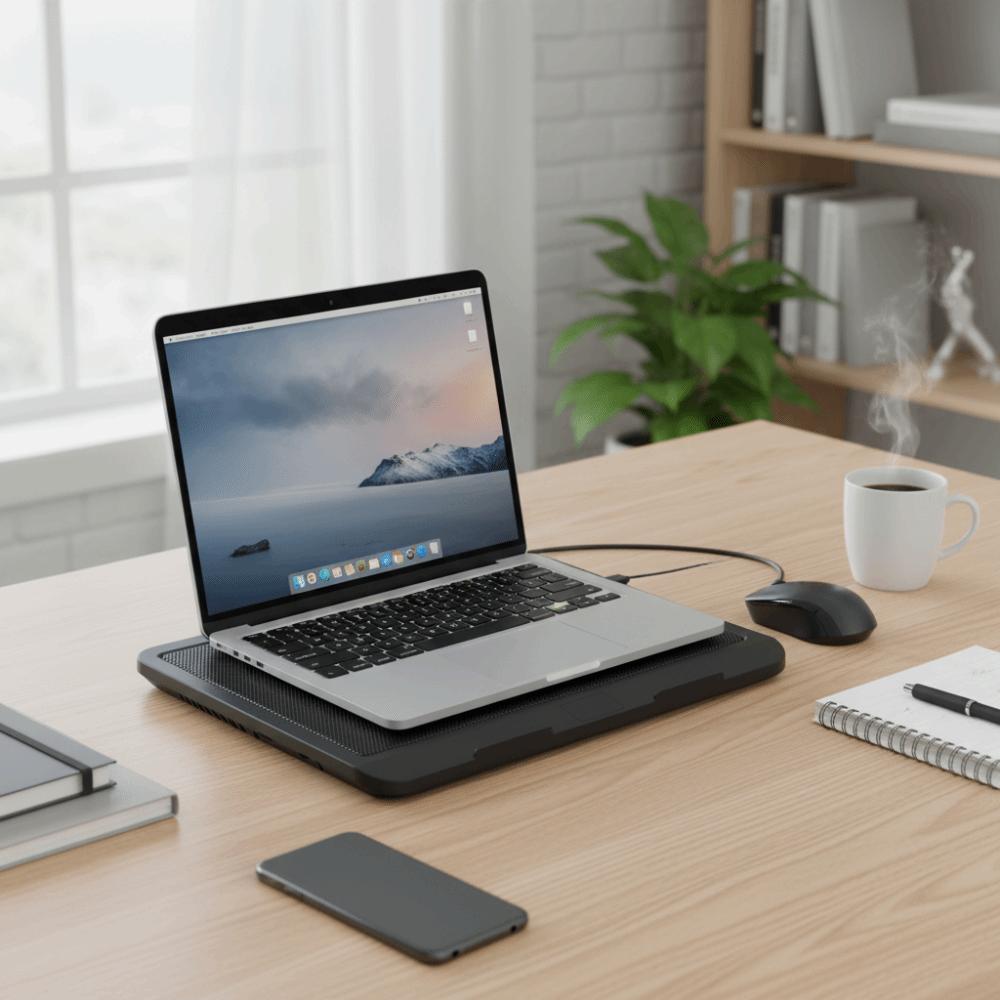 USB Port Laptop Cooling Pad Adjustable Laptop Cooling Stand Portable Laptop Cooler Fan  Dormitory