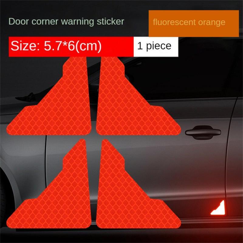 

Reflective Car Door Corner Sticker Waterproof Anti-scratch Anti-collision Protector Warning Decals Car Door Protection Stickers 06