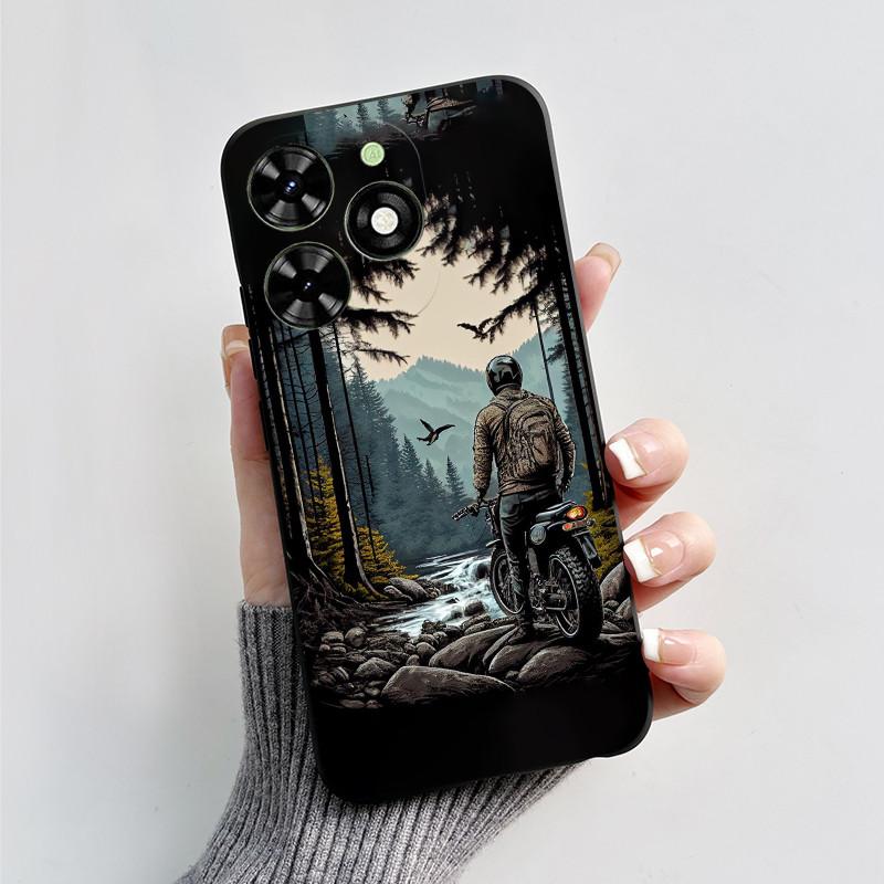 For Tecno Spark Go 2024 Case BG6 Black Myth Wukong Cover Shockproof Soft TPU Phone Case For Tecno Pop 8 Pop8 SparkGo 2024 Shell