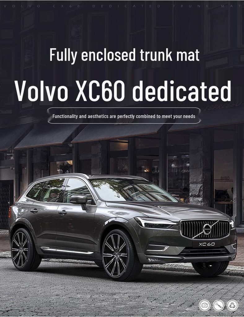 2020 Volvo XC60 Custom Rear Trunk Tail Mat
