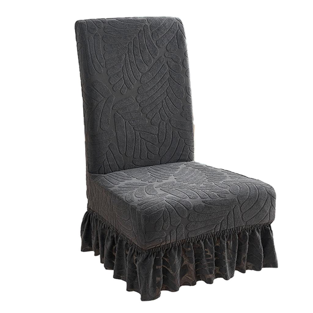 Chair Covers for Dining Room Soft Stretch Chair Slipcover for Large Size Dining Chair Washable Removable Chair Protect