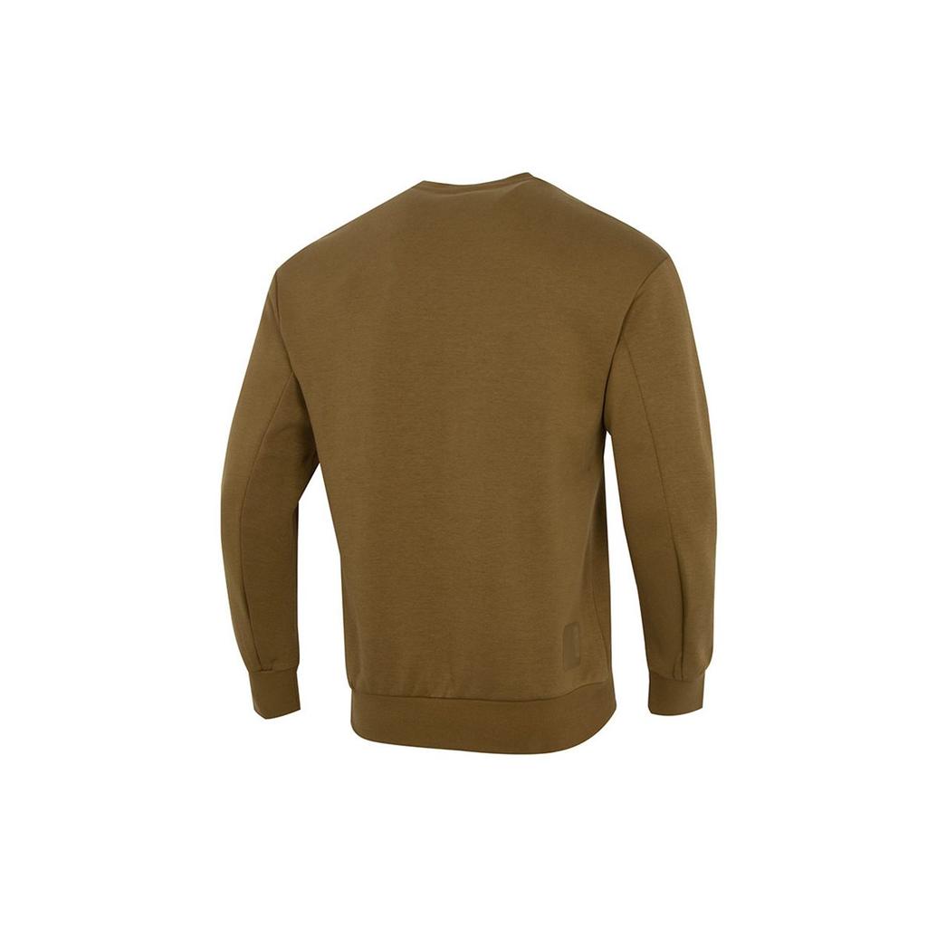 Adidas Sweatshirts Men's Dark Khaki Crew Neck Moderate Regular H39315