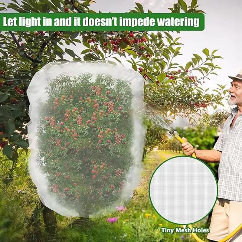 Nylon Plant Protection Netting Mesh Bag Cover for Fruit Vegetable Tree Strawberry Grapes Pest Control Anti-Bird Gardening Tools