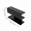 White Black Acrylic Tweezers Holder 13*7.8cm Tweezers Storage Holder  Beauty Makeup Use