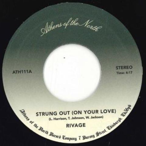 

7-дюймовая пластинка RIVAGE - Strung Out (О твоей любви) / All My ATH111 Афины N 2021 Великобритания Соул/Фанк