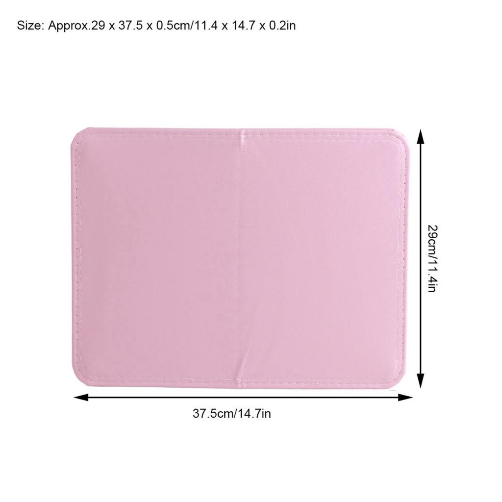 Nagelkunst-Tischmatte, Kissen, faltbar, waschbar, Maniküre-Schreibtischunterlage, Nagelstudio-Werkzeuge