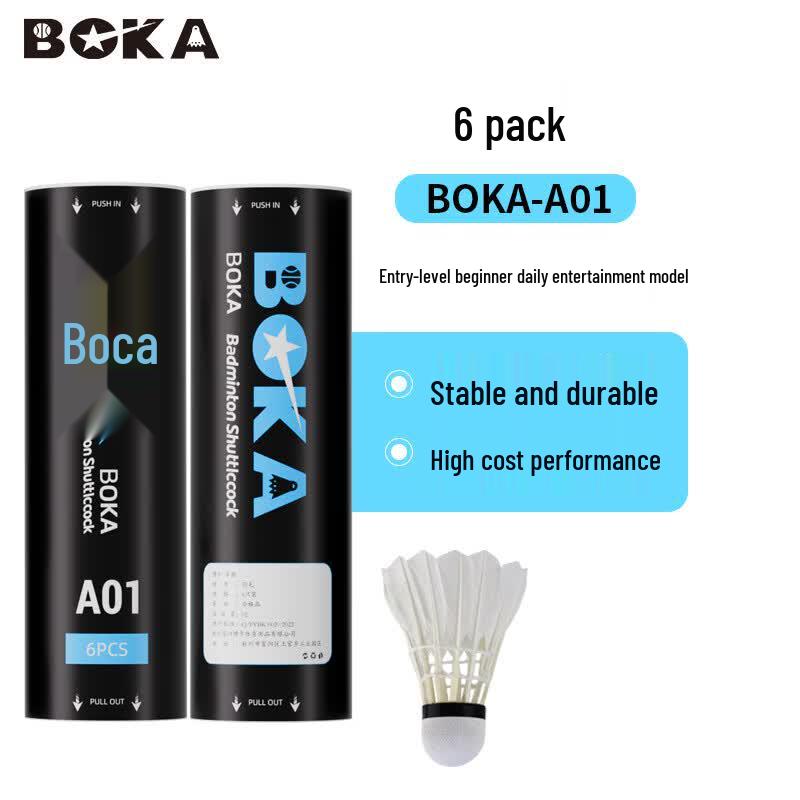 Boca Enhanced Durable Badminton Shuttlecocks